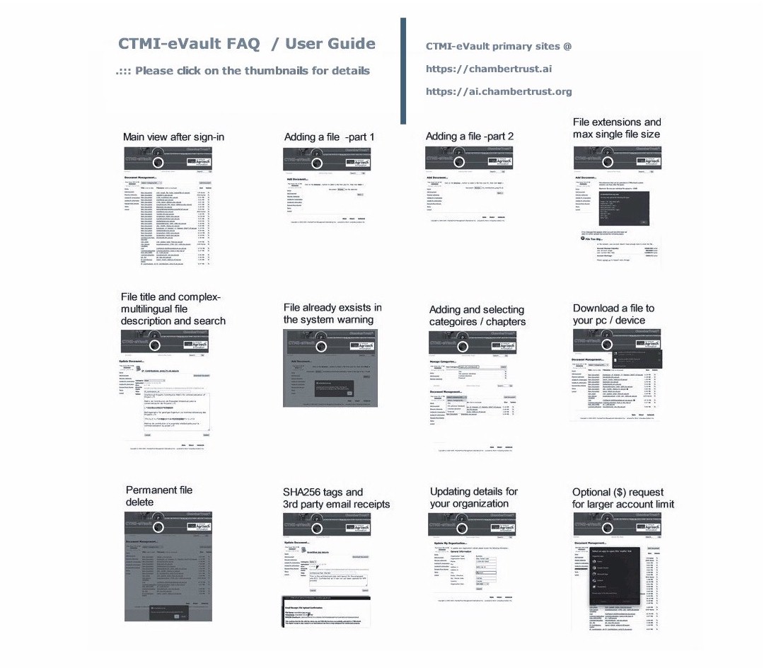 FAQ User Guide Interface